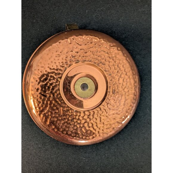 Vintage Copper Chamberstick Candle Holder With Handle Coppercraft - Picture 4 of 5